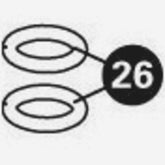 Park Tool Tool Spares - 1576-2 Metric O-Ring for INF-1 and 2